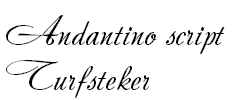 Andantino script